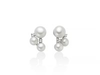 Orecchini Miluna Donna in Argento Perla PER2890